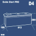 Exide Start Pro EG1403 6CT- 140Ah-800Aen L+ – фото 2